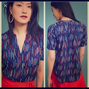Anthropologie 52 Conversations blouse